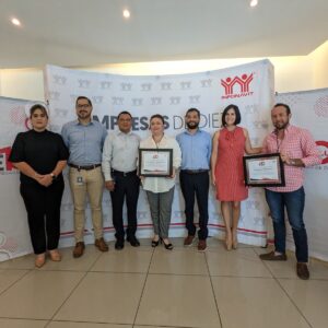 Cotemar recibe distintivo Empresa de Diez Plus del Infonavit