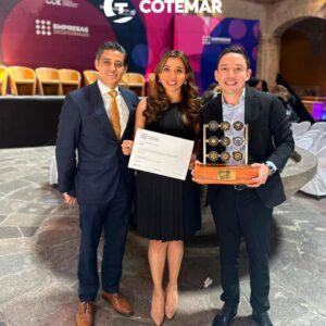 Cotemar recibe reconocimiento “Empresas Excepcionales 2023” con nivel Excepcional